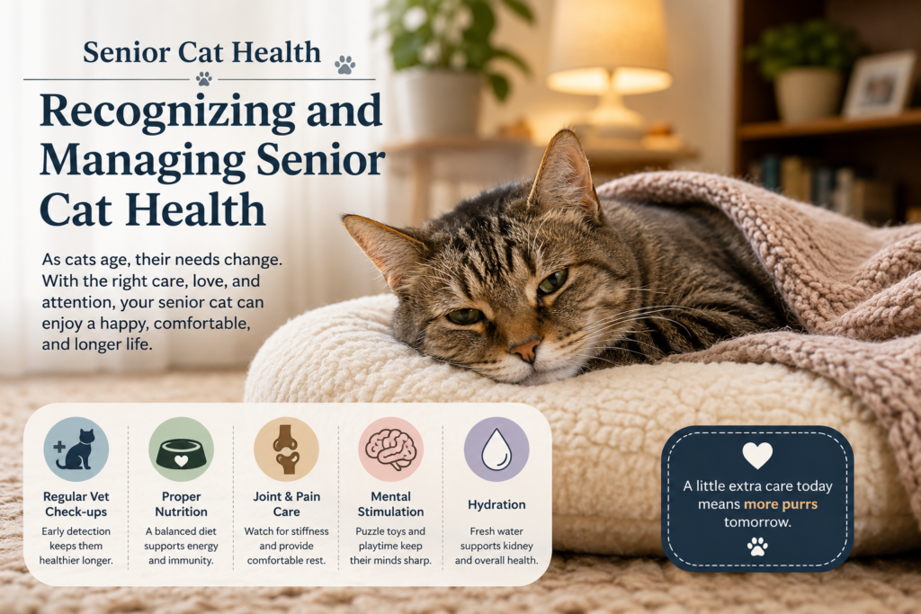 senior cat health and lifespan