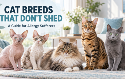 Cat Breeds That Don’t Shed for Allergy Sufferers Cat breeds that don’t shed, including Sphynx, Devon Rex, Siberian, Bengal, and Russian Blue cats