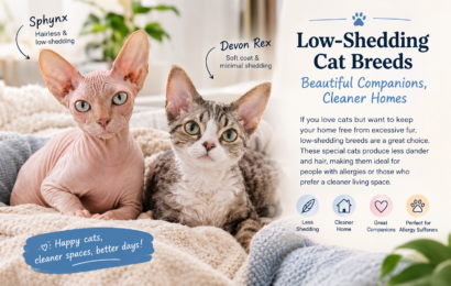 Low-Shedding Cats, Cozy Homes Sphynx and Devon Rex cats, two low-shedding cat breeds